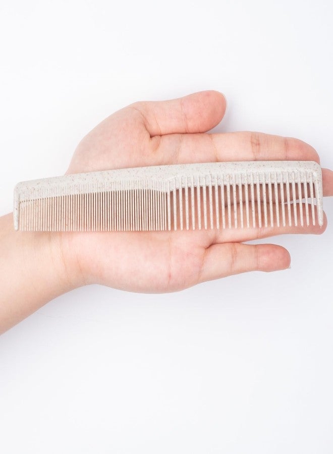 DincherBel Hair Combs Bulk, Disposable Wheat Straw Combs Individually Wrapped Combs for Hotel, Travel, Airbnb, Charity, Church, Homeless (Pack of 50) - Image 3